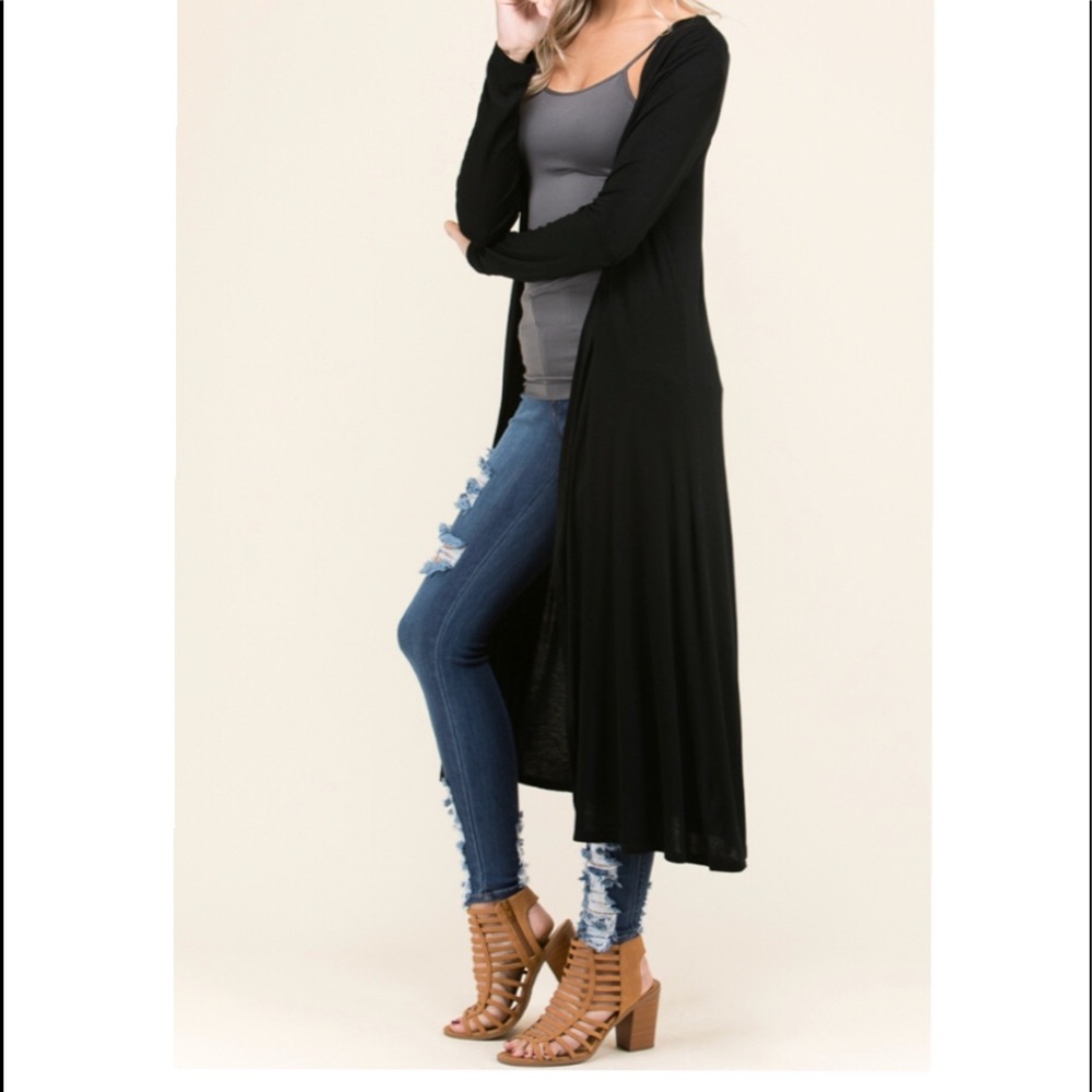 ❗️Last One ❗️ Black Long Cardigan 🎉